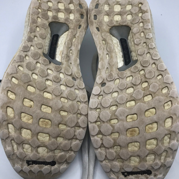 Adidas Ultra Boost Gray White Sneakers Size 6F/5M - Picture 8 of 8